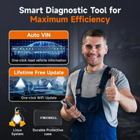Foxwell NT624 Elite Full System 8 Service Functions Diagnostic Scanner Tool Foxwell