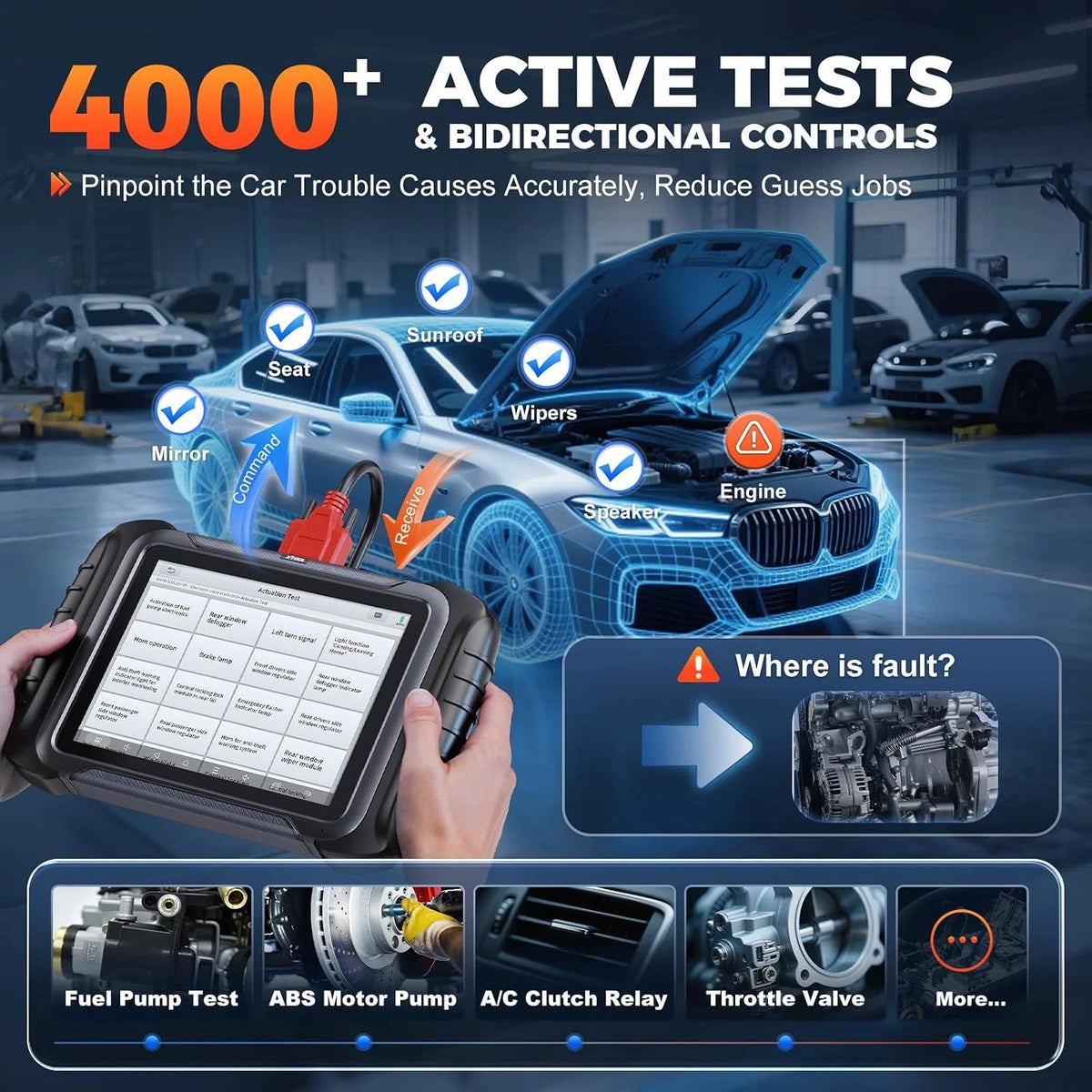 XTOOL D8S V2.0 ECU Coding Key Programming Diagnostic Tool Xtool