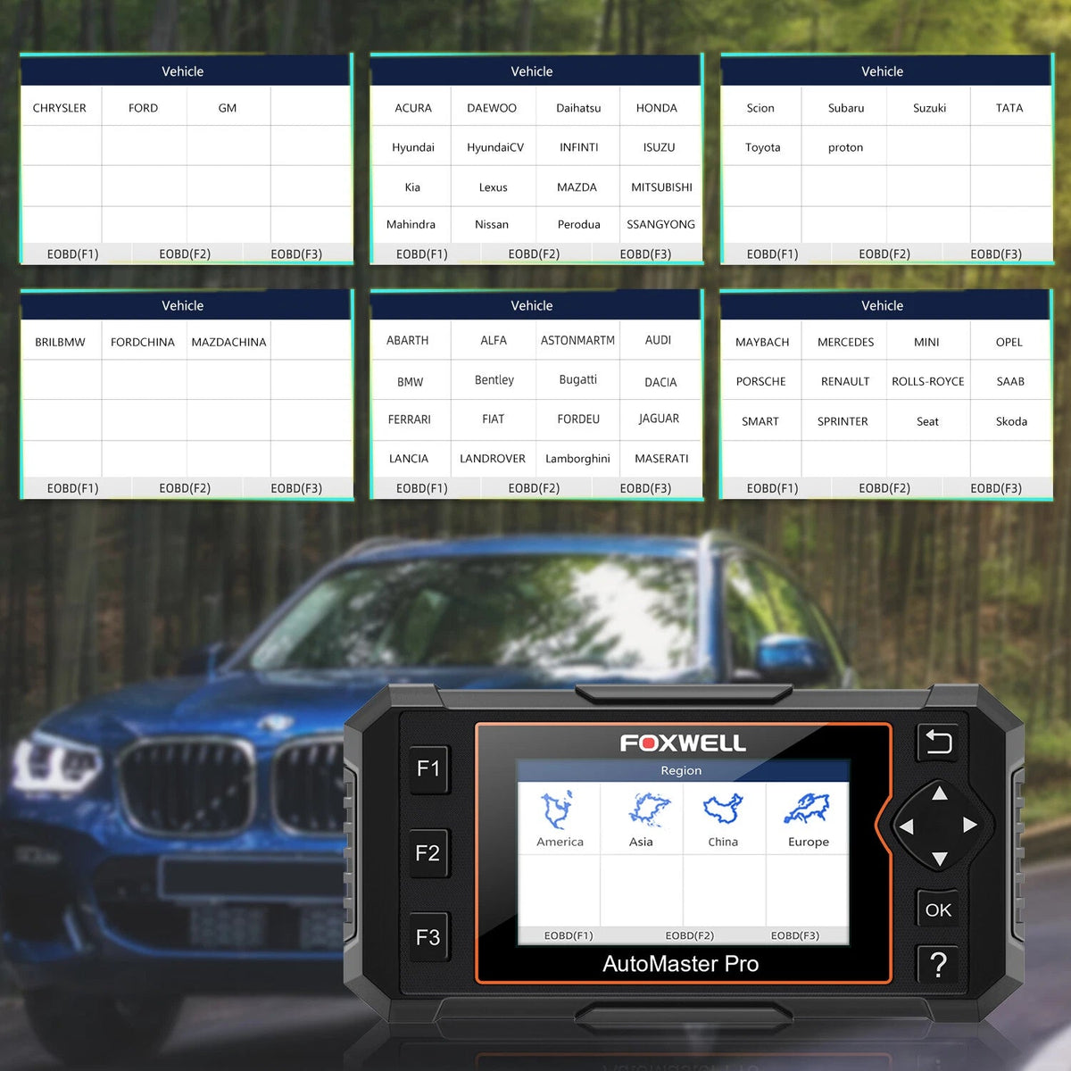 Foxwell NT624 Elite Full System 8 Service Functions Diagnostic Scanner Tool Foxwell