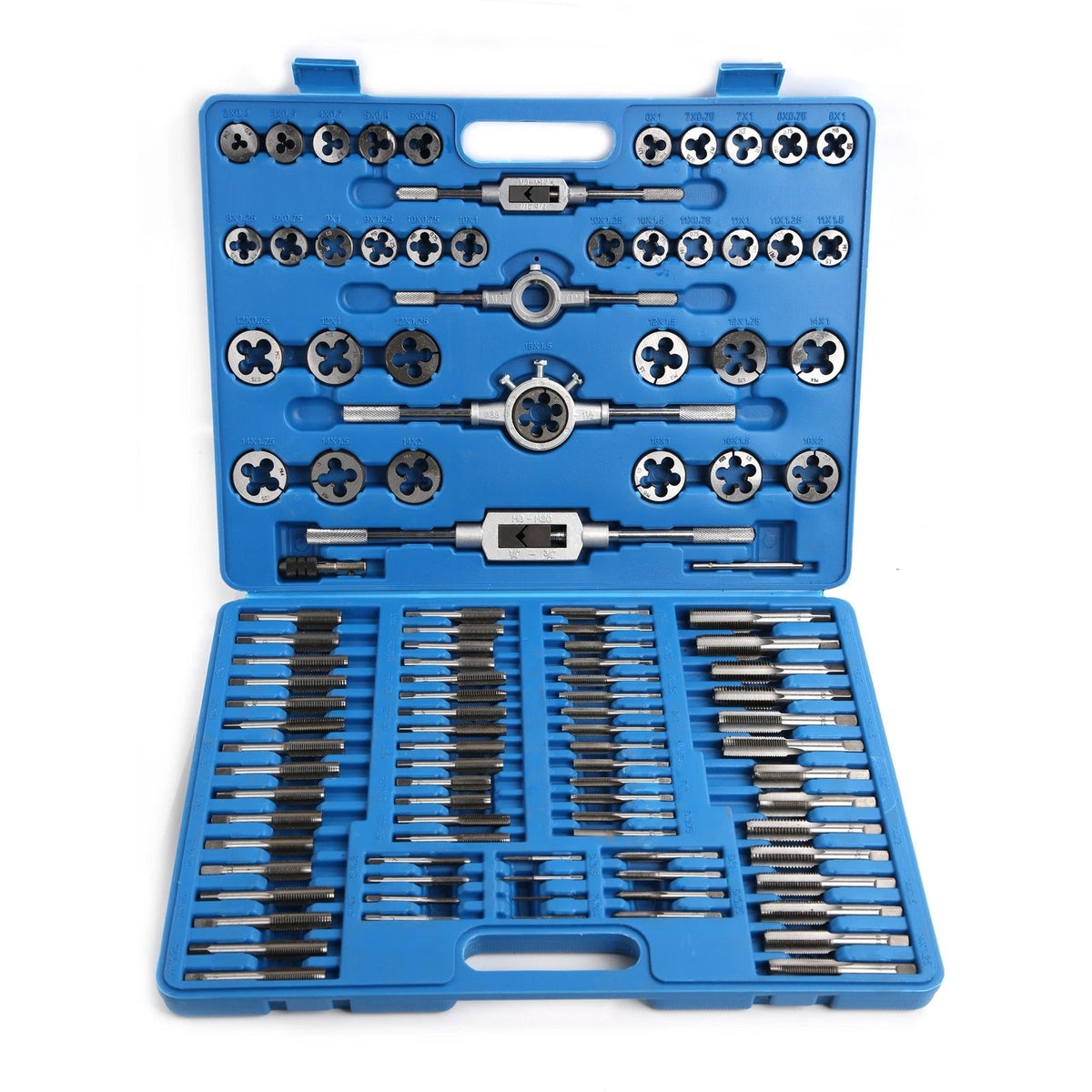 110PCS M2-M18 Tap & Die Set Metric, UNF, UNC FairTools